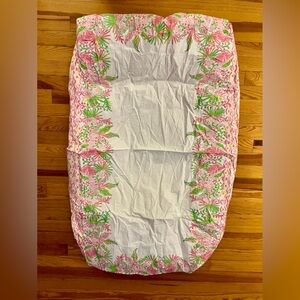Lilly Pulitzer picture perfect Crib Sheet